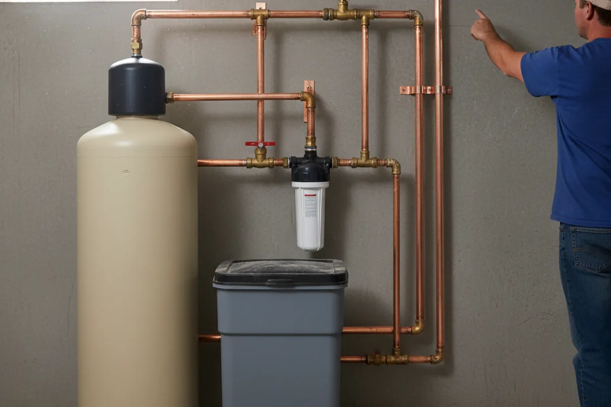 Whole-house water treatment system installed in Port Angeles